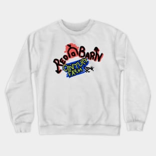 Agriculture Graffiti Graphic - "Red Barn Century Farm" Crewneck Sweatshirt